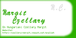 margit czellary business card